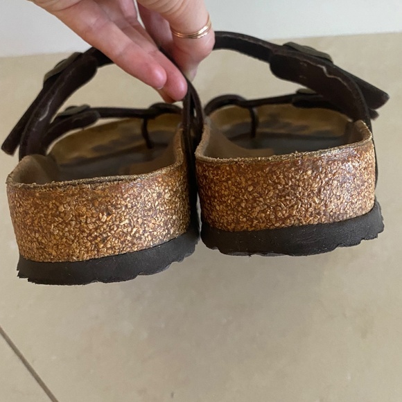 Birkenstock Germany Mayari Copper Slip On Sandals Size 38 Regular/ Wide - Picture 11 of 13